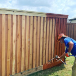 fencing cleaning