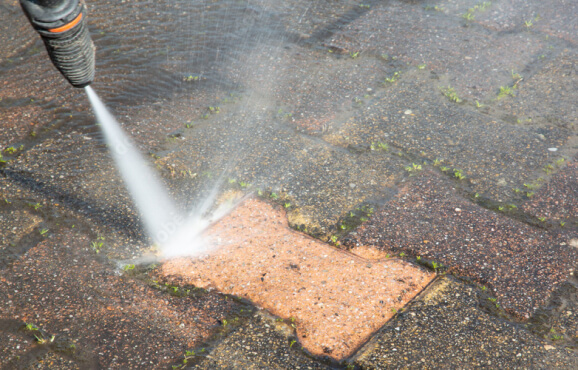 pressure washing