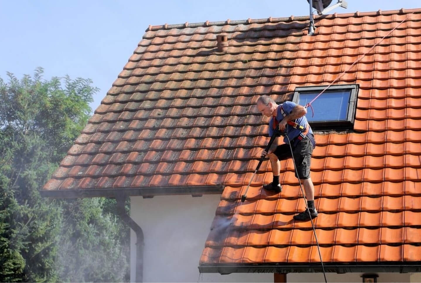 roof cleaning service