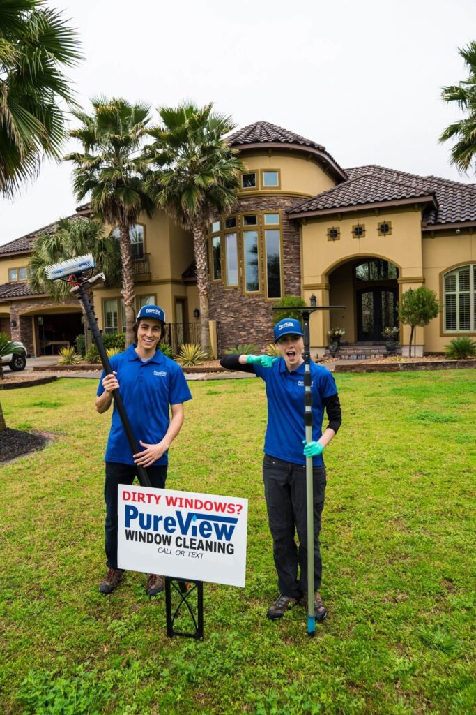 Pureview cleaning service team